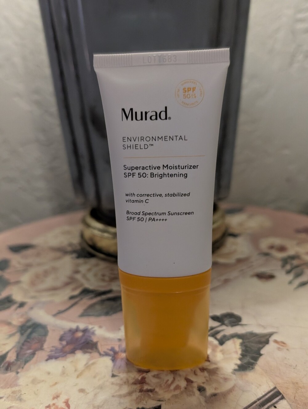 Murad Environmental Shield SPF 50 Brightening Moisturizer - White and Orange - Picture 5 of 7